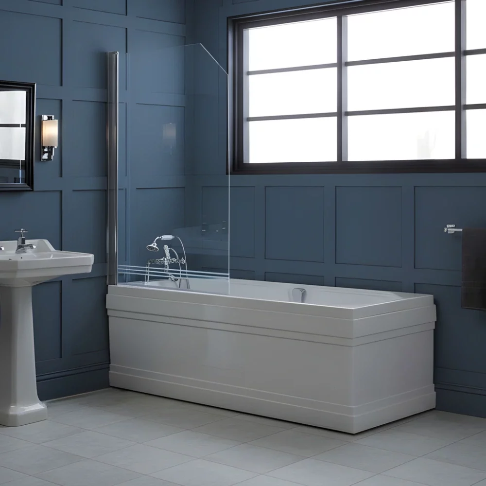 Carron Highgate - Carronite - Single Ended Bath with Twin Grips - 1800 x 800