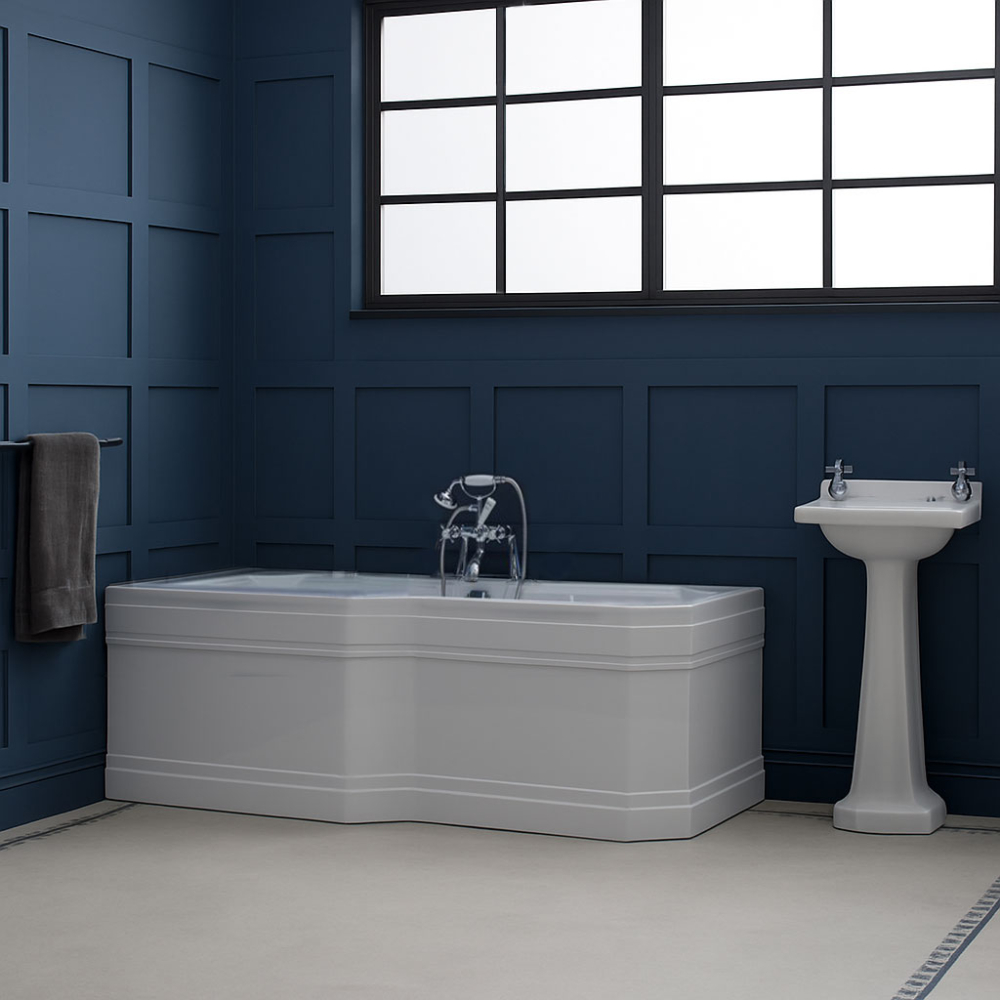 Carron Highgate - Carronite - 1700 x 900mm Showerbath