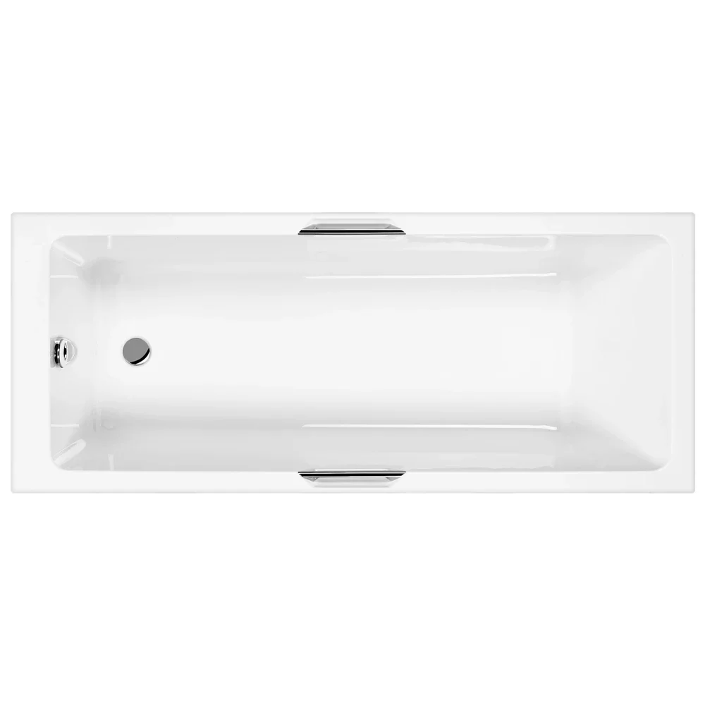 Carron Eco Integra 1500 x 700 Single Ended Bath With Grips Low Level - 5mm