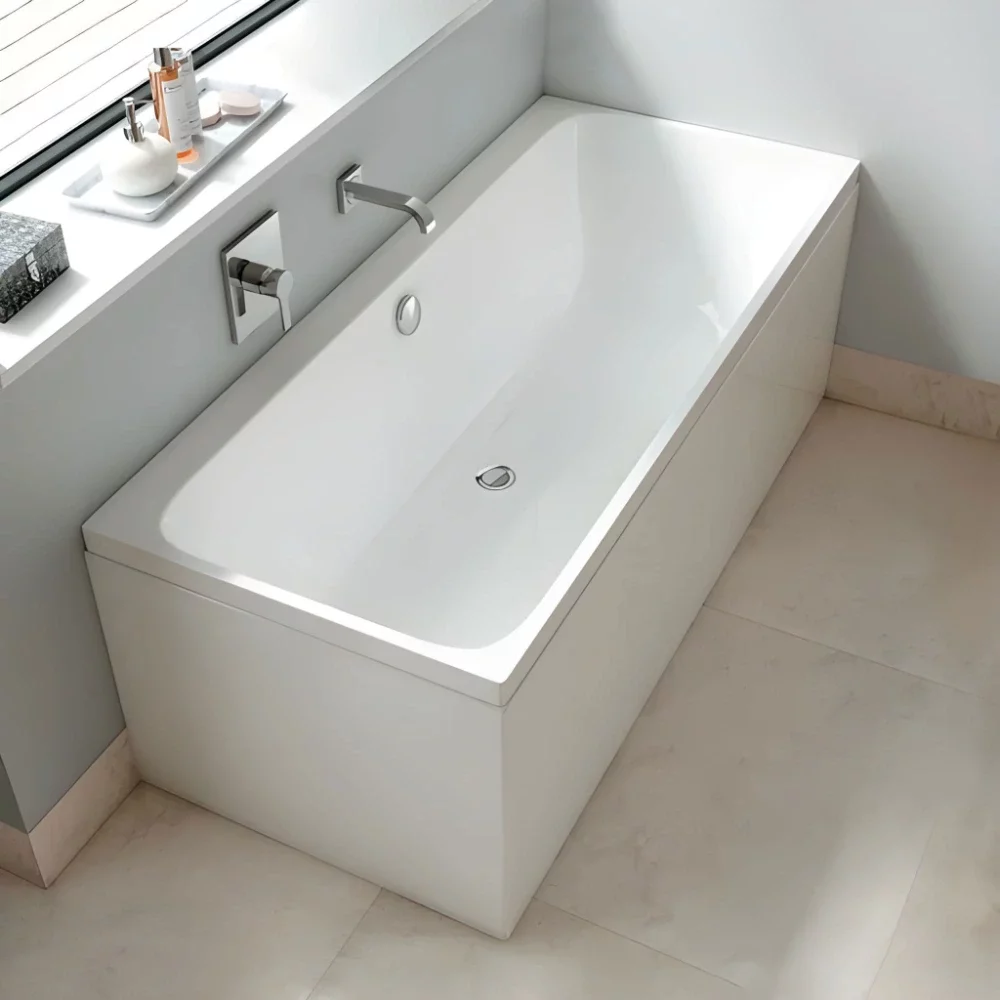 Carron Profile Duo 1600 x 700 Double Ended Bath - 5mm
