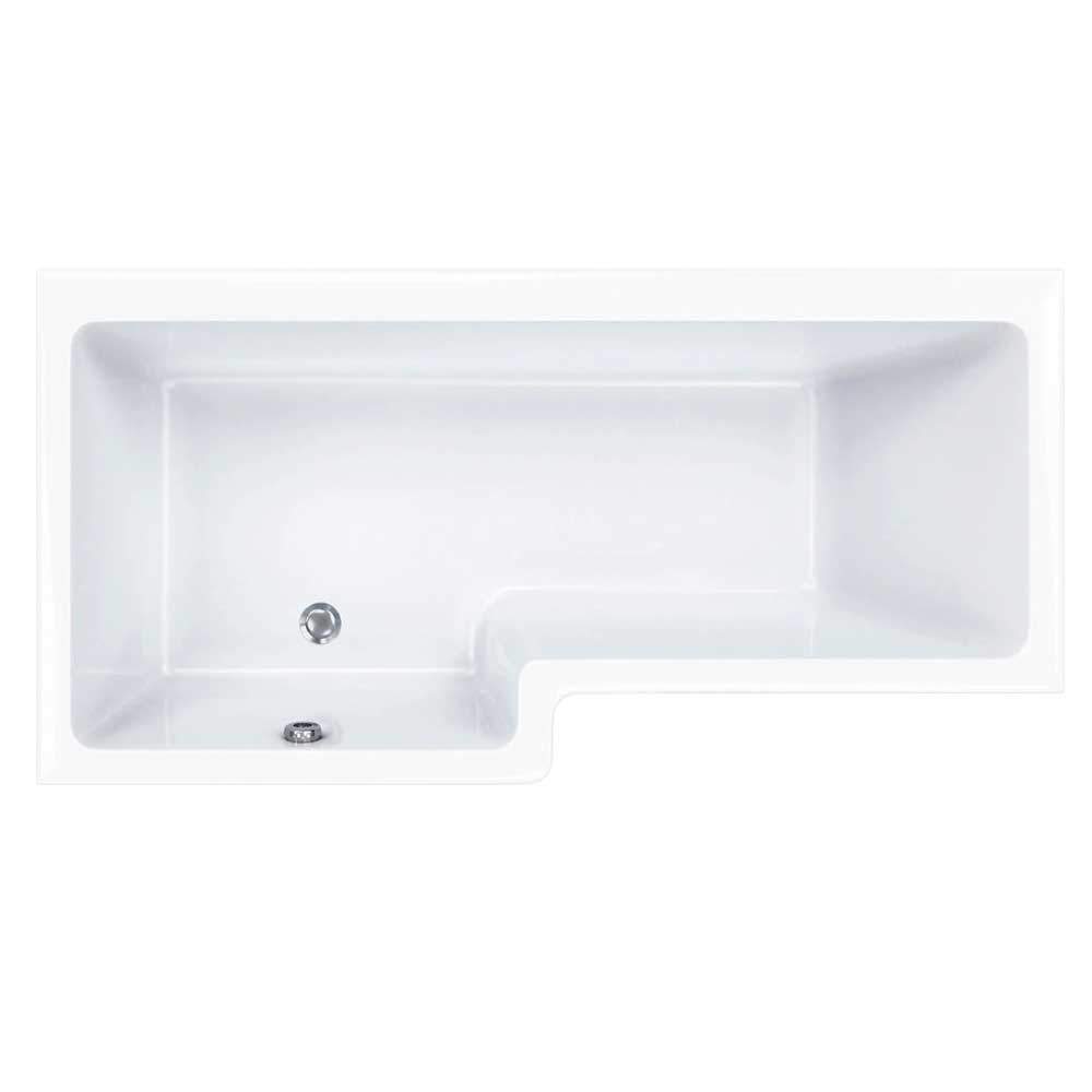 Carron Quantum 1700 x 700/850 Square Shower Bath - 5mm