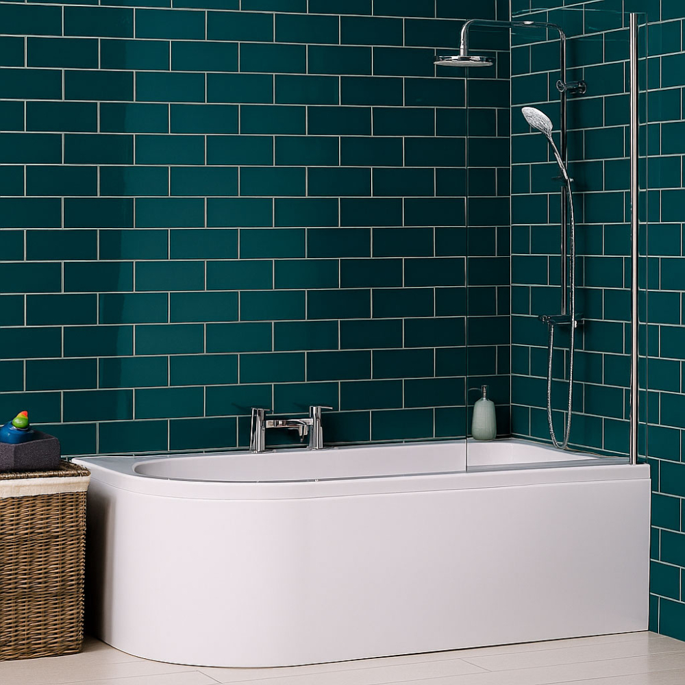 Carron Status Shower Bath - 5mm - 1550 x 850mm