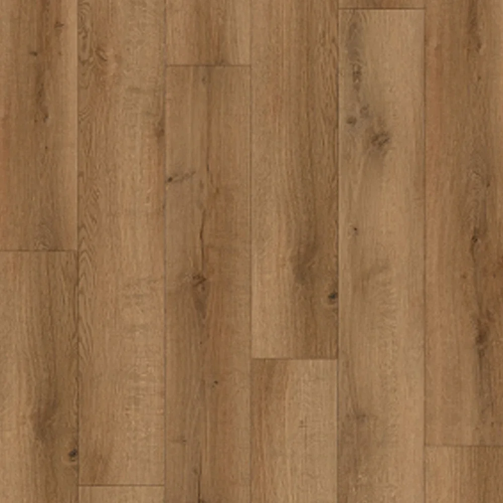 Clever Click Akron Teak Plank Rigid SPC Flooring - 1.76m2 Per Pack