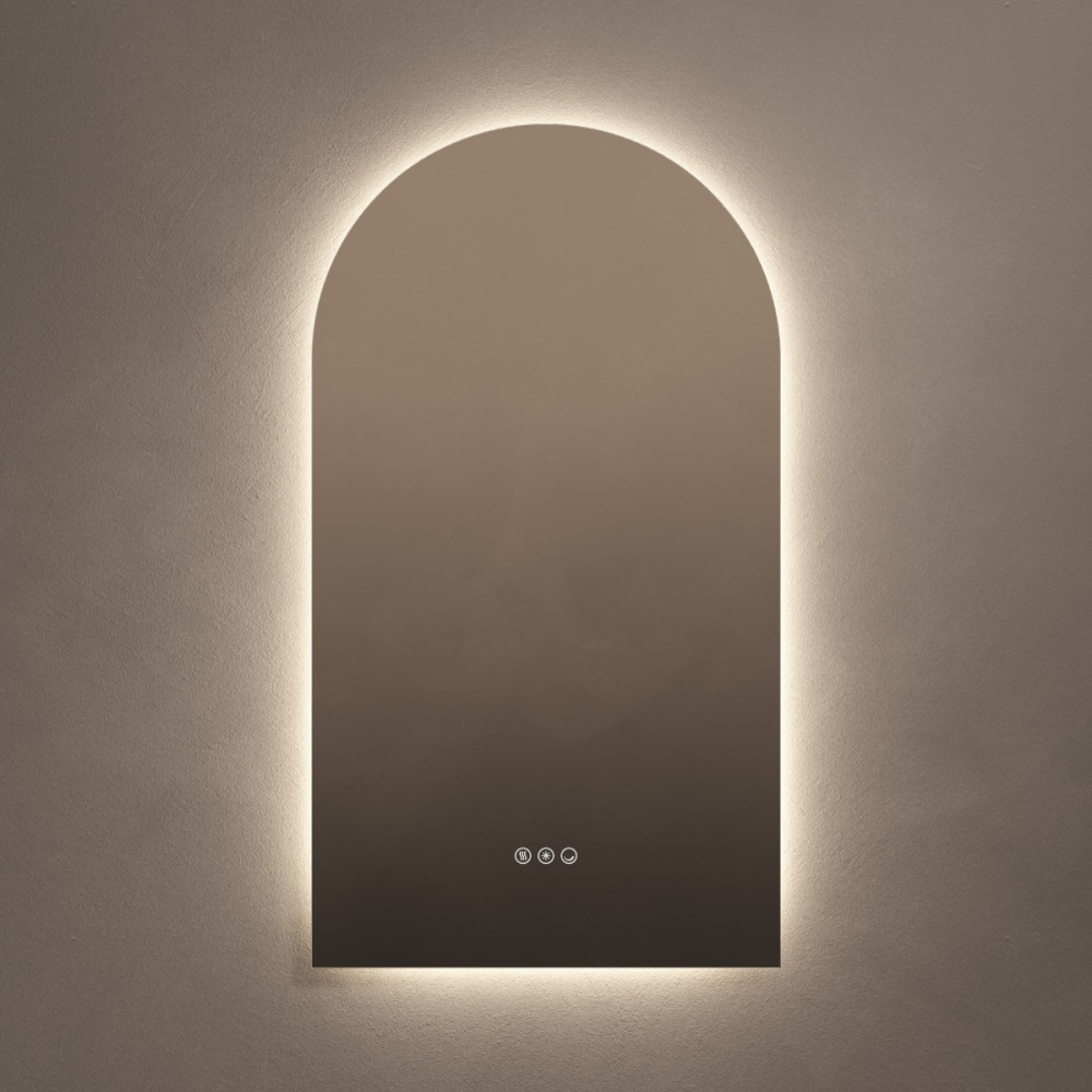 Origins Living Claris Arch 50 Illuminated Bathroom Mirror
