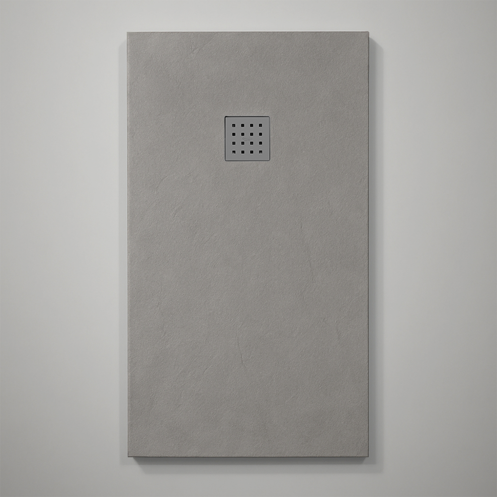 Doccia Lipari Grey Slate Anti-Slip Shower Tray