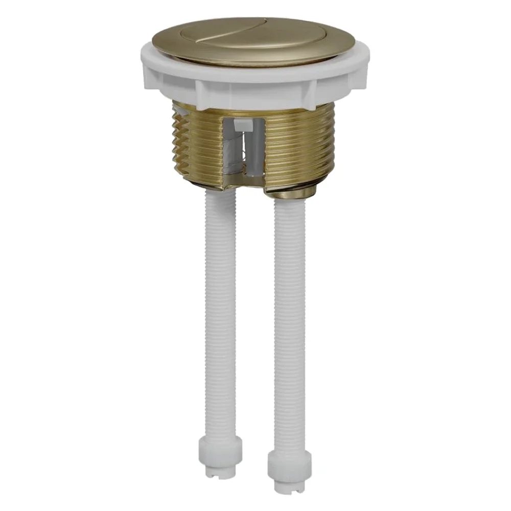 Anatra ECO Dual-Flush Close Coupled Flush Button for 38mm Cistern Hole - Brushed Brass