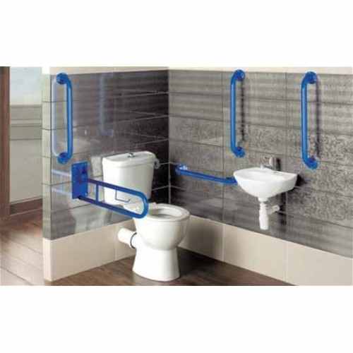 Eastbrook Close Coupled Doc M Pack - White/Blue