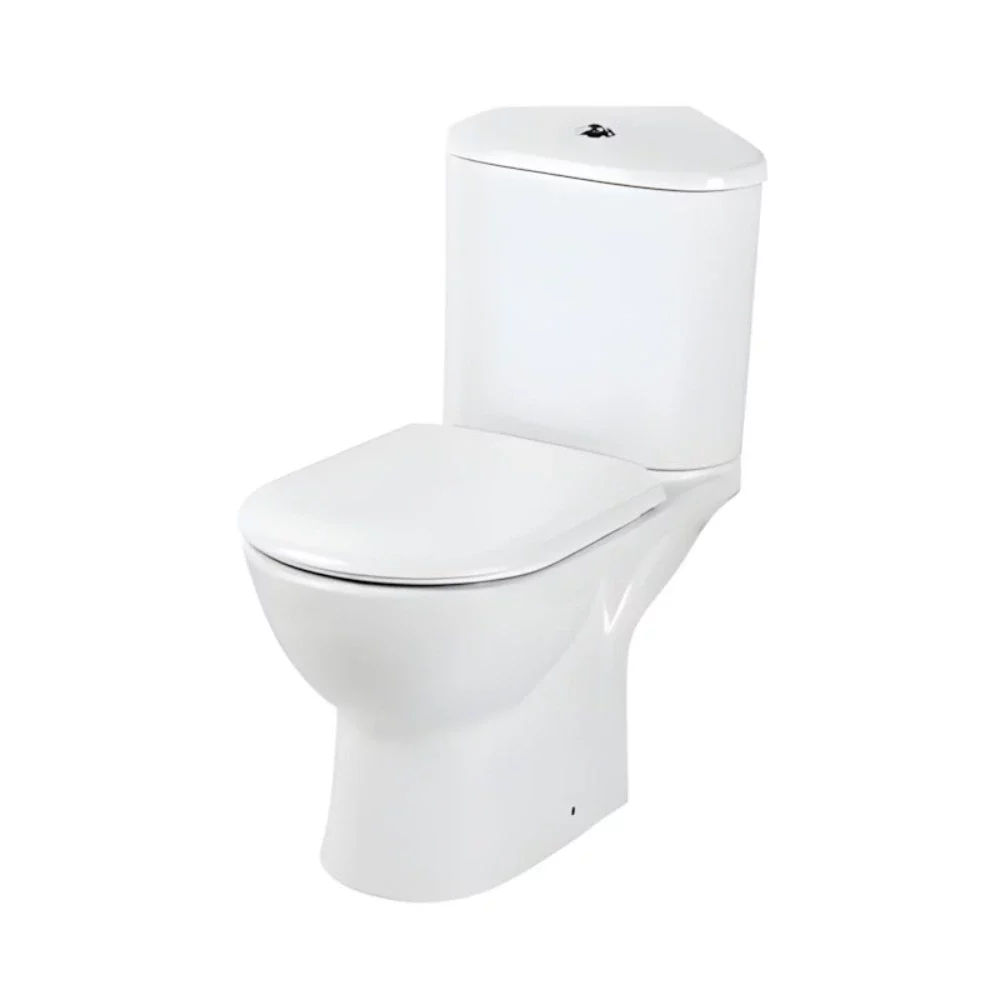 Eastbrook Kompact Corner Toilet & Soft Close Seat
