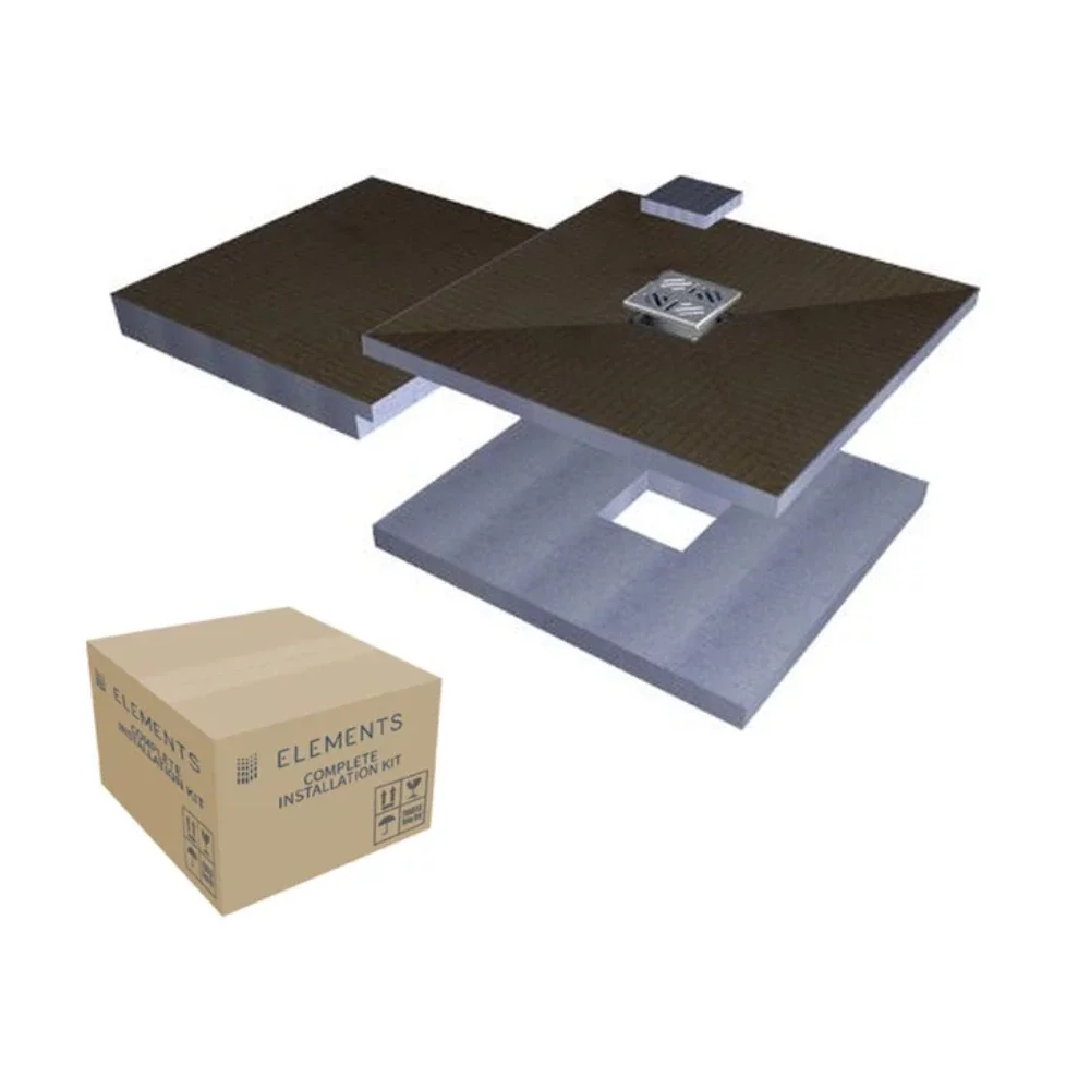 Abacus Raised Tileable Shower Tray Kit 4 - 1850 x 750mm x 130/140mm