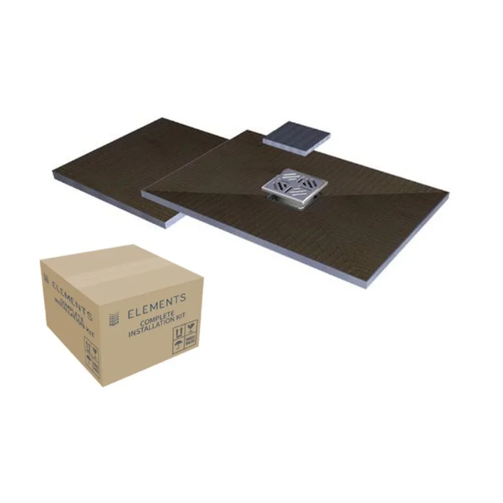 Abacus Raised Tileable Shower Tray Kit 6 - 1850 x 750 x 40/50mm