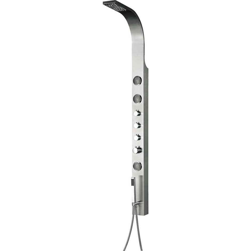 Frontline Emme Thermostatic Shower Panel With Body Jets