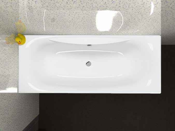 Carron Equity Bath - 5mm - Double Ended Bath - 1800 x 800mm