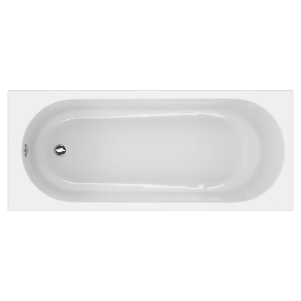 Essential Carronite 1700 x 700 Round Single Ended Bath - Reinforced