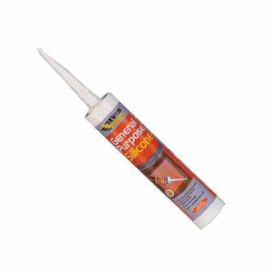 Everbuild General Purpose Silicone Sealant - Grey