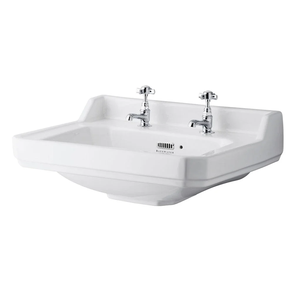 Bayswater Fitzroy 595mm 2 Tap Holes Basin