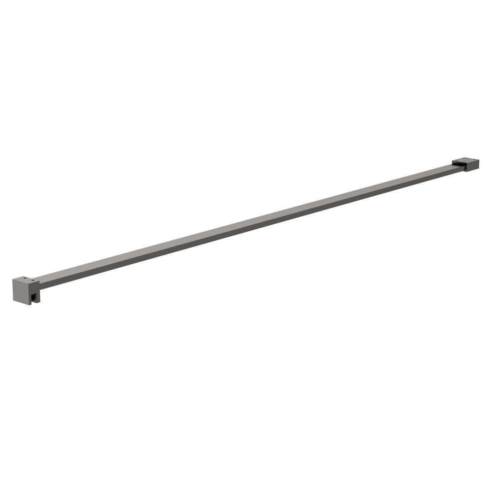 Nuie Pewter Wetroom Glass Support Arm