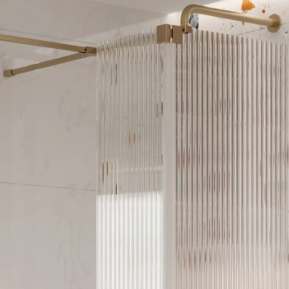 Lancia S8 Brushed Brass Fluted Flipper Panel