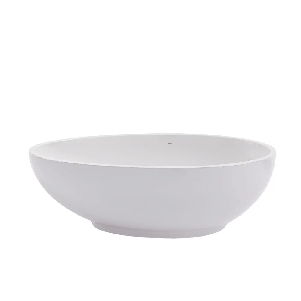 Gio Cian Solid Surface Freestanding Bath, 1645 x 935 By BC Designs