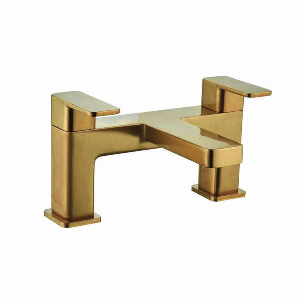 Gio Laton Brushed Brass Bath Filler