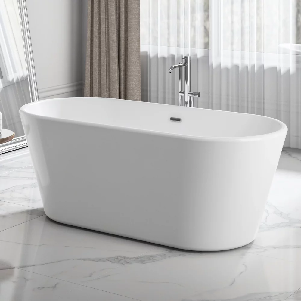 Charlotte Edwards Grosvenor 1650 x 735mm Modern Freestanding Bath
