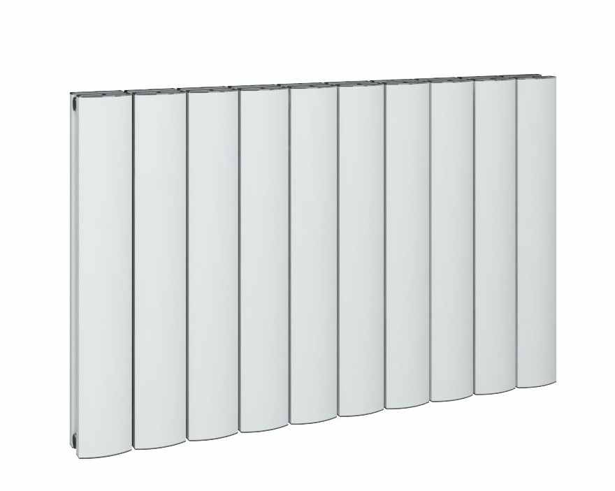 Eastbrook Guardia 600 x 660 Matt White Horizontal Designer Radiator