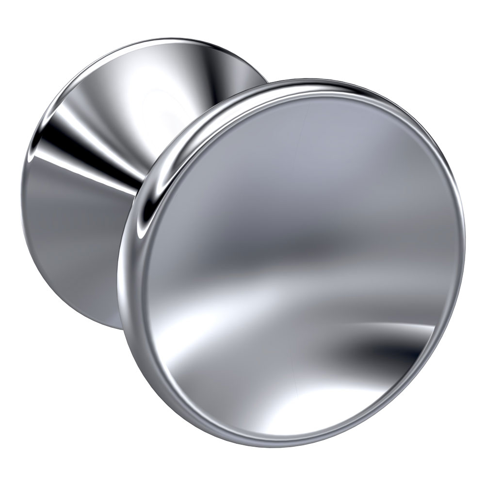 Nuie Chrome Indented Knob