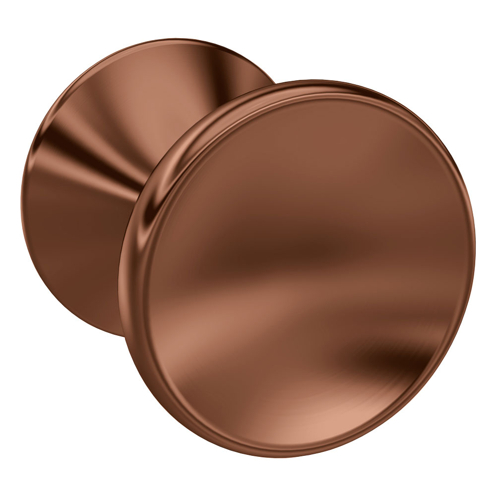 Nuie Brushed Bronze Indented Knob