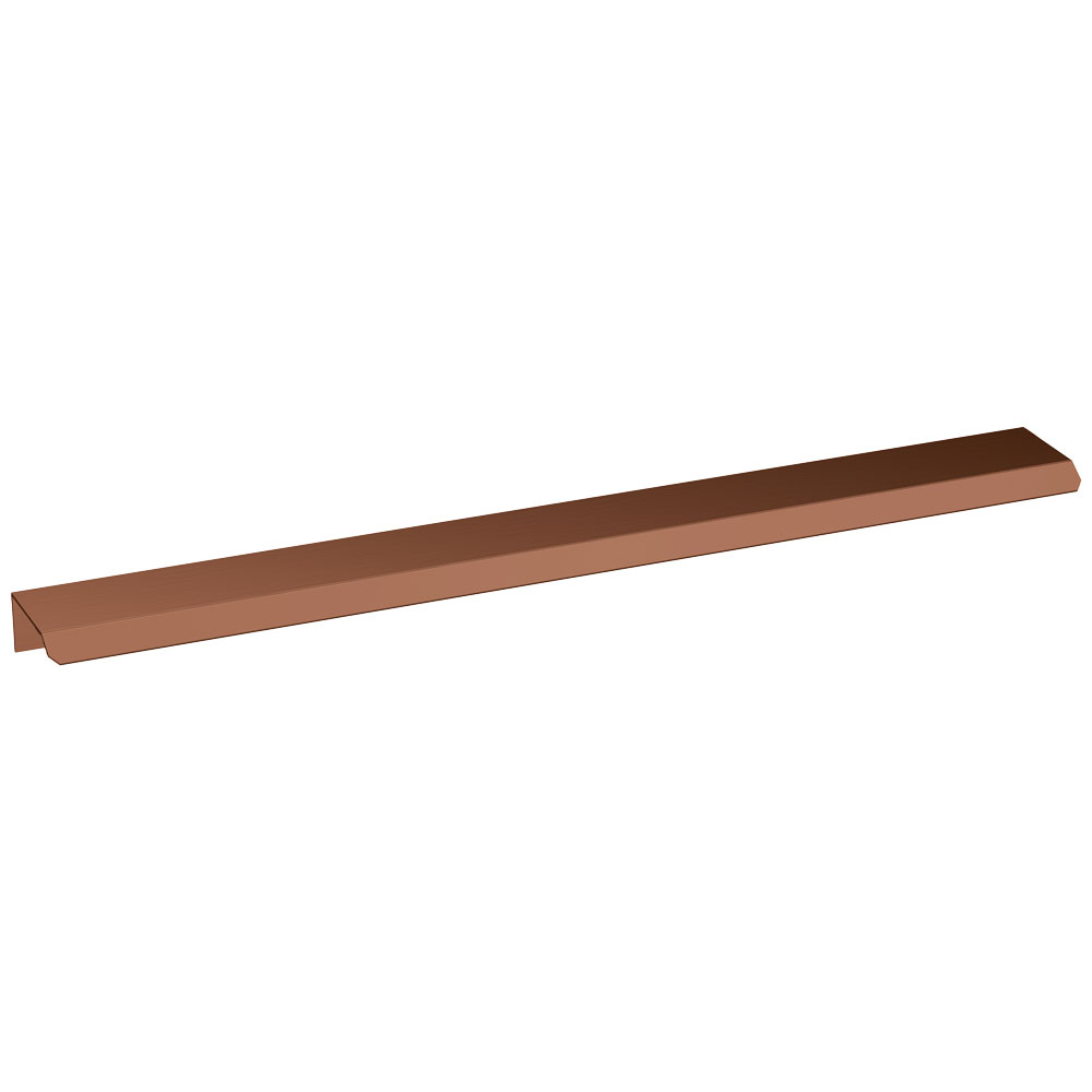 Nuie Brushed Bronze 300mm Finger Pull Handle