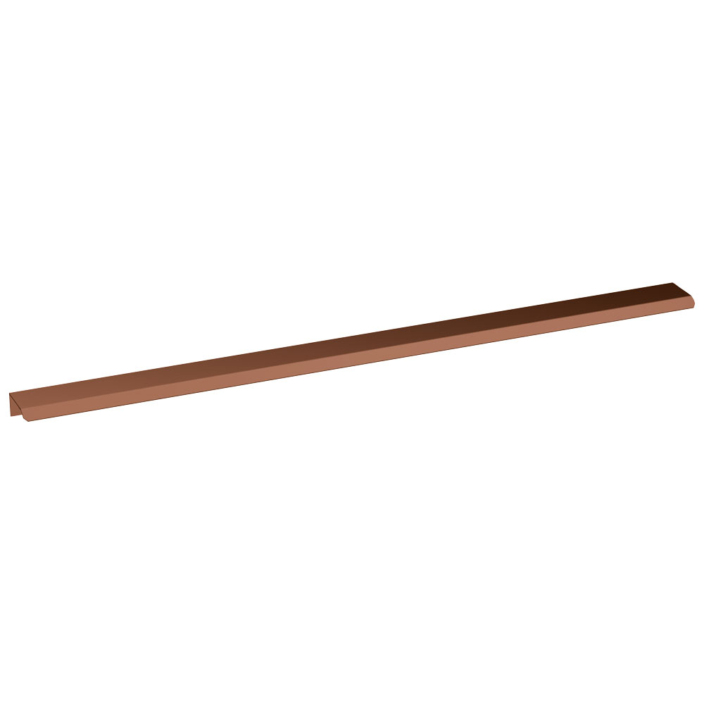 Nuie Brushed Bronze 500mm Finger Pull Handle