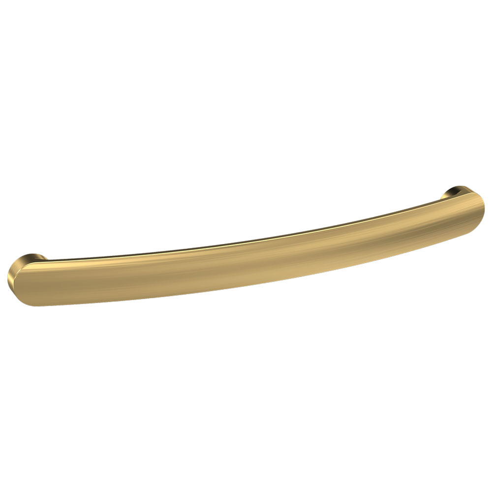 Nuie Brushed Brass 210mm D Handle