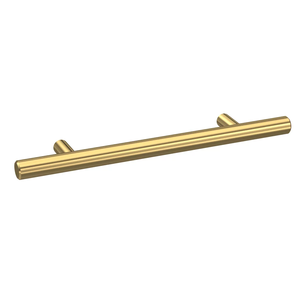 Nuie Brushed Brass 156mm Bar Handle