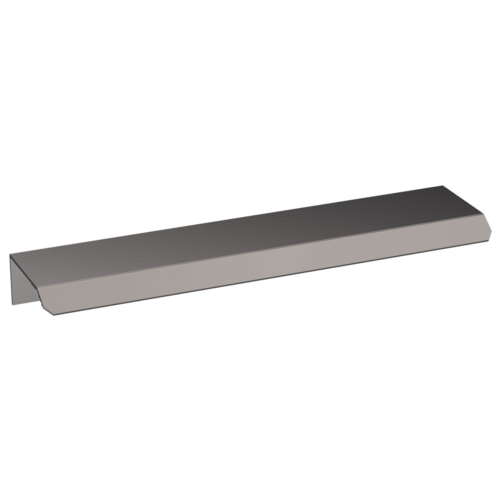Nuie Brushed Pewter 150mm Finger Pull Handle
