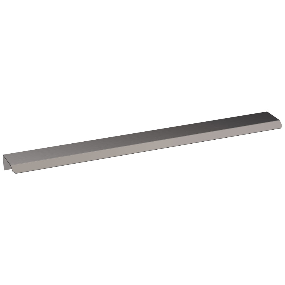 Nuie Brushed Pewter 300mm Finger Pull Handle