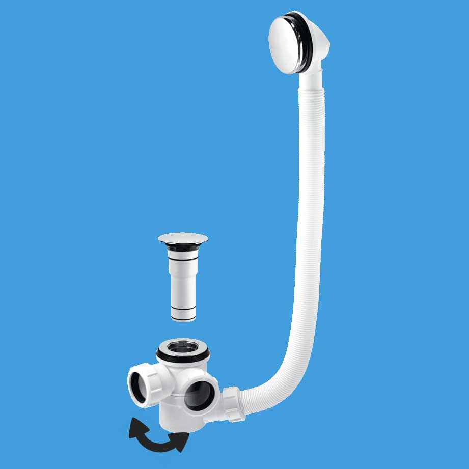 McAlpine Bottle Bath Trap Waste 40mm HC2650UK McAlpine Plumbing