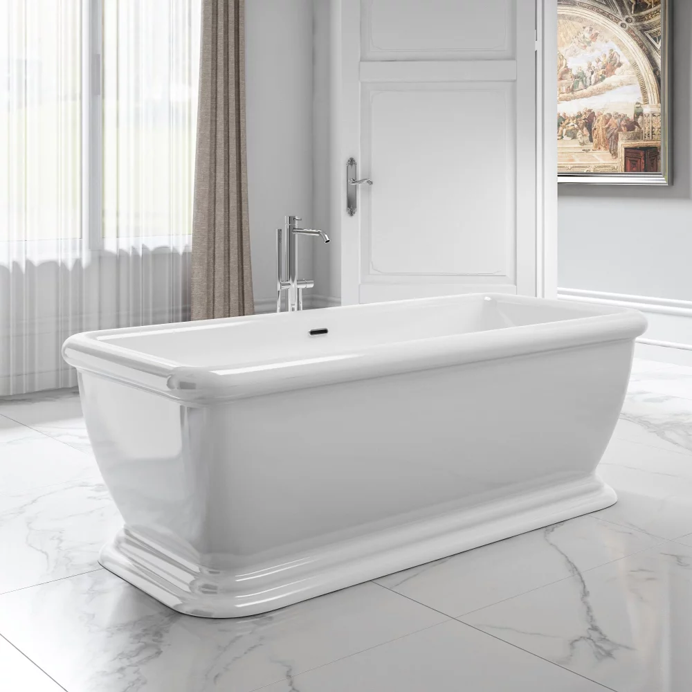 Charlotte Edwards Henley 1730 x 800mm Modern Freestanding Bath