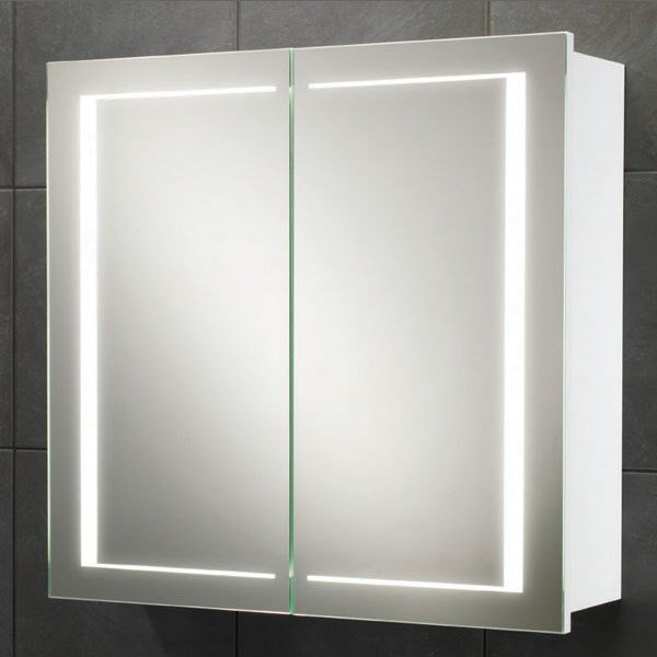 HIB Colorado LED Gloss White Cabinet