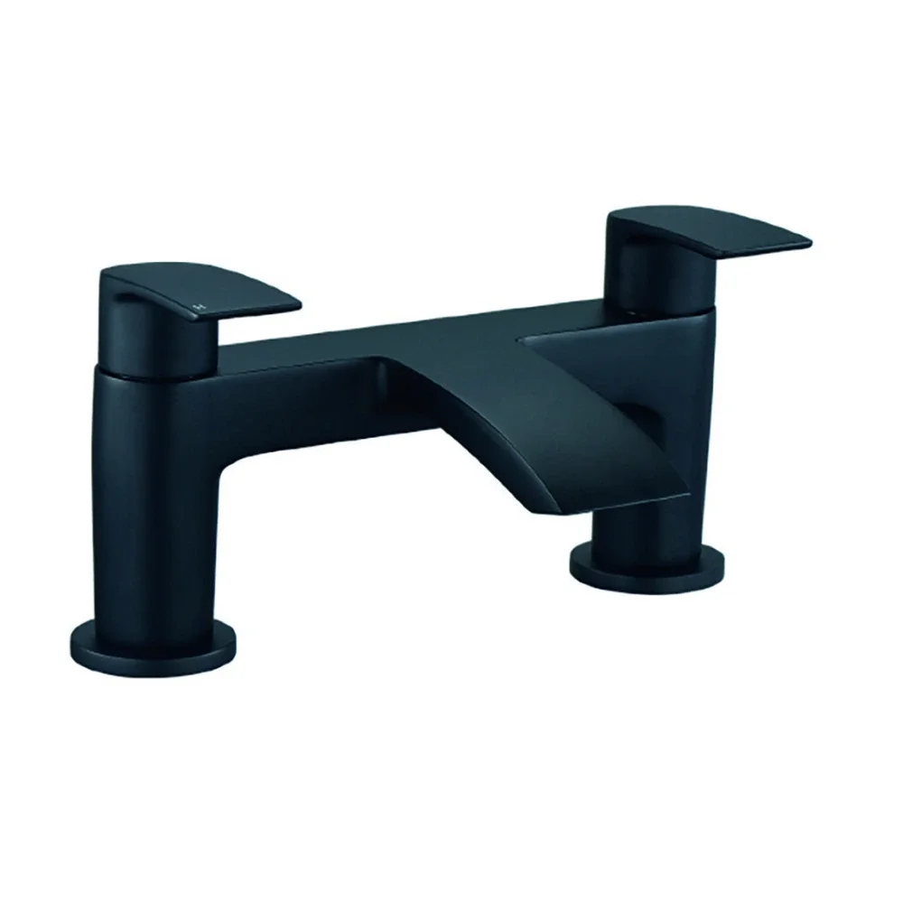 Highlife Coll Matt Black Bath Filler