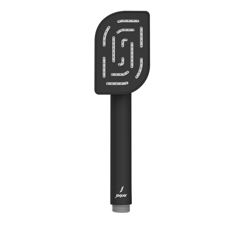 Jaquar Alive Maze Hand Shower 68X100MM Round Edge & Rectangular Shape In Black Matt
