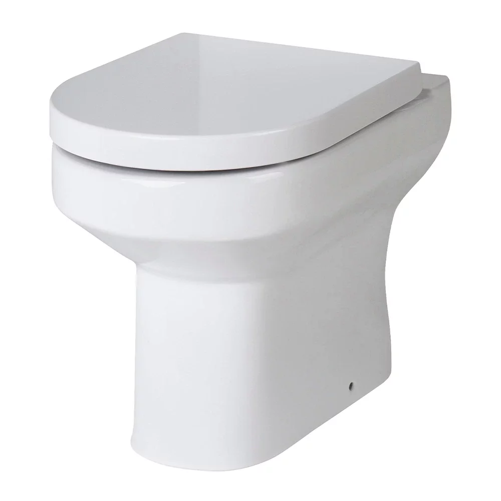 Hudson Reed Harmony Back to Wall Round Toilet & Seat