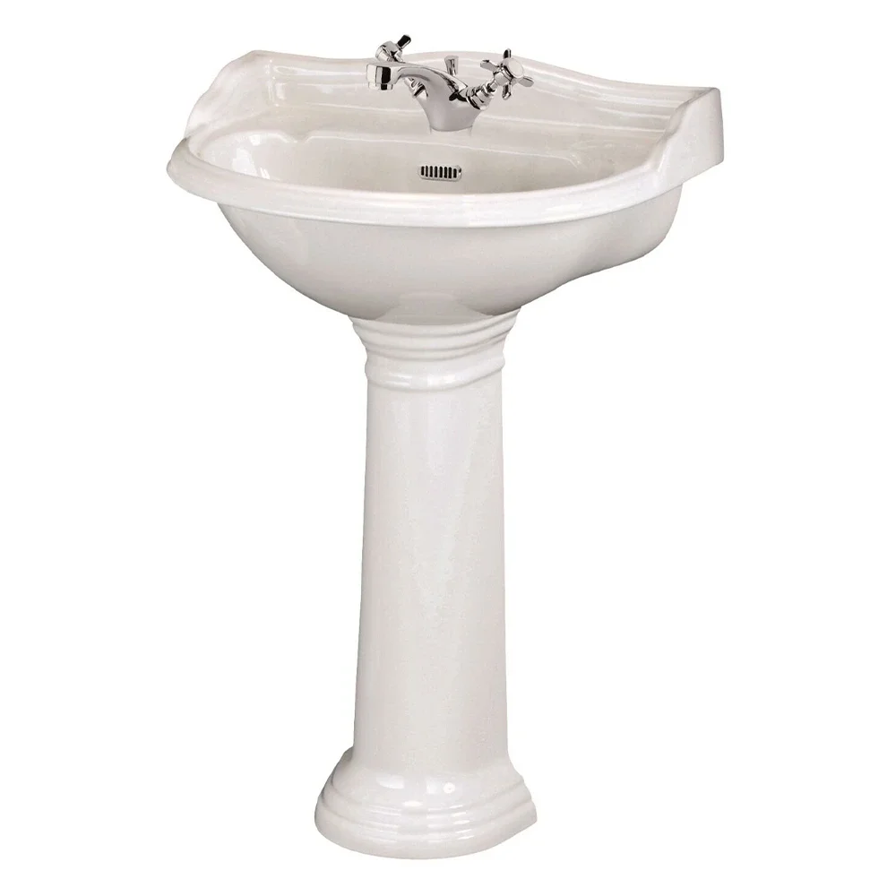 Hudson Reed Chancery 600mm Traditional Basin & Pedestal