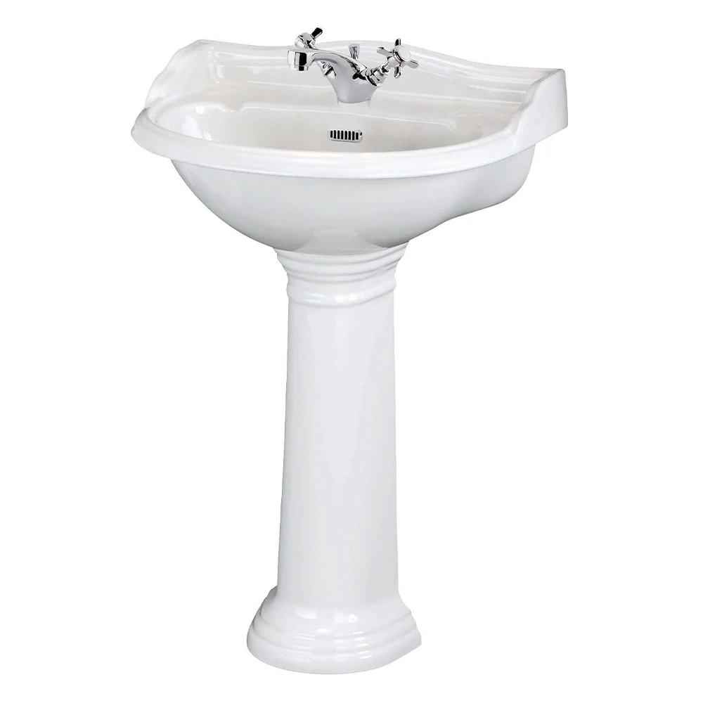 Hudson Reed Chancery 500mm Traditional Basin & Pedestal