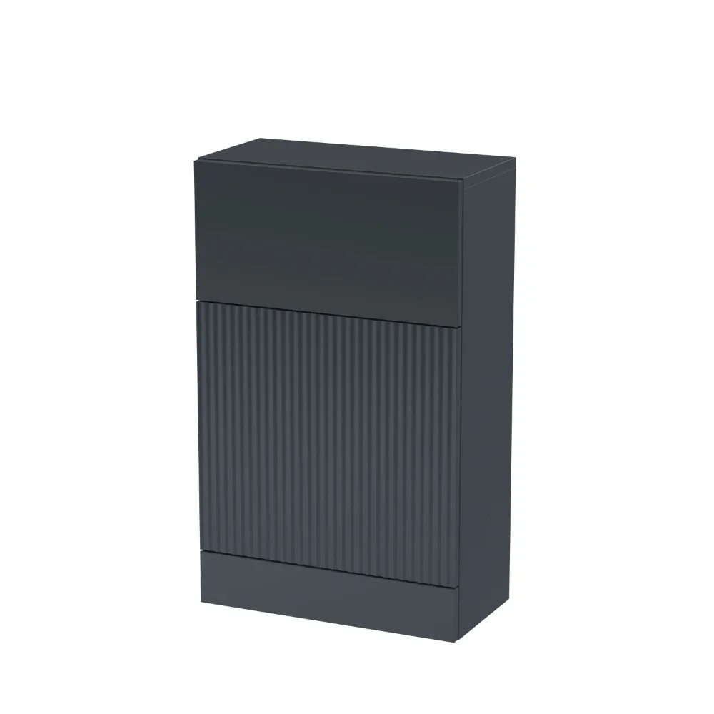 Hudson Reed Fluted 500 Soft Black WC Unit