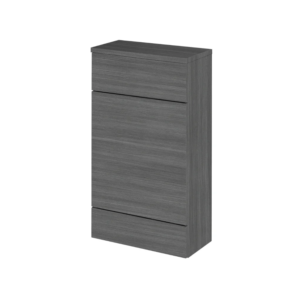 Hudson Reed Fusion Anthracite 500mm WC Unit & Matching Top