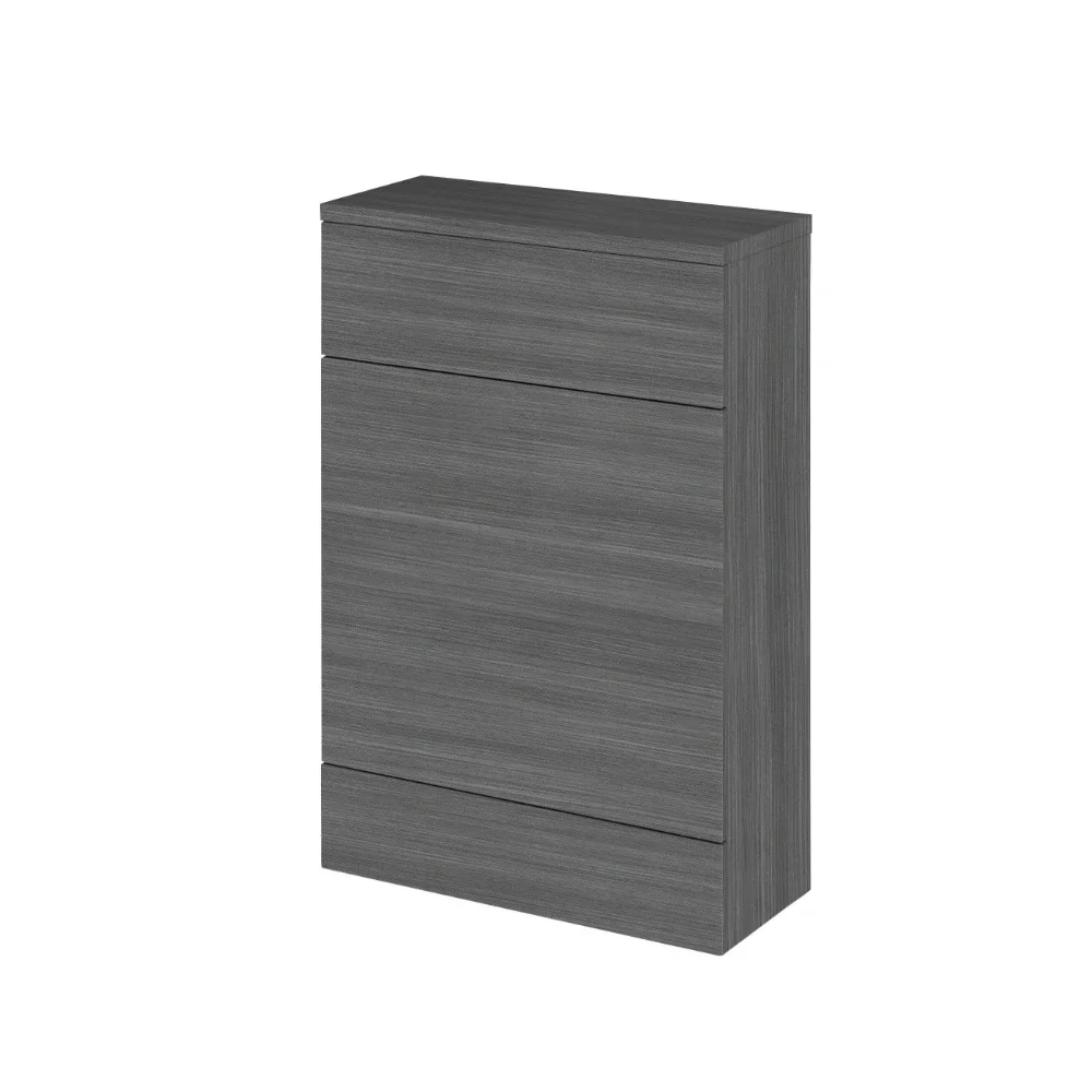 Hudson Reed Fusion Anthracite 600mm WC Unit & Matching Top