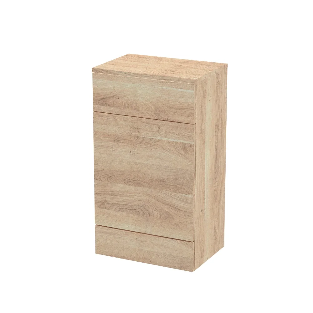 Hudson Reed Fusion Bleached Oak 500 WC Unit & Top