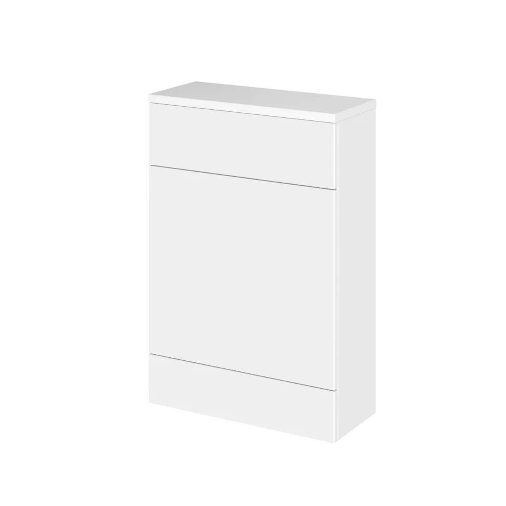 Hudson Reed Fusion Gloss White 600mm WC Unit & Matching Top