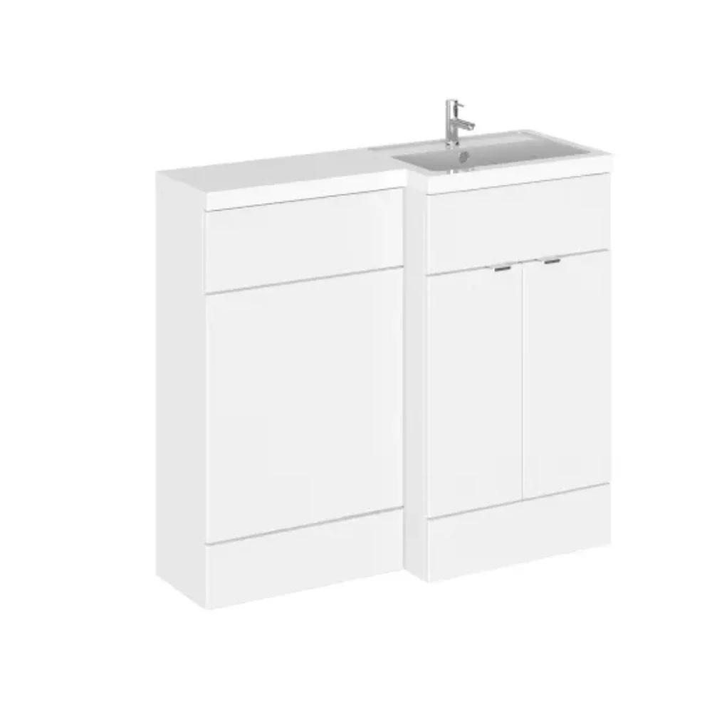 Hudson Reed Fusion White 1000 RH Combination Unit & Basin
