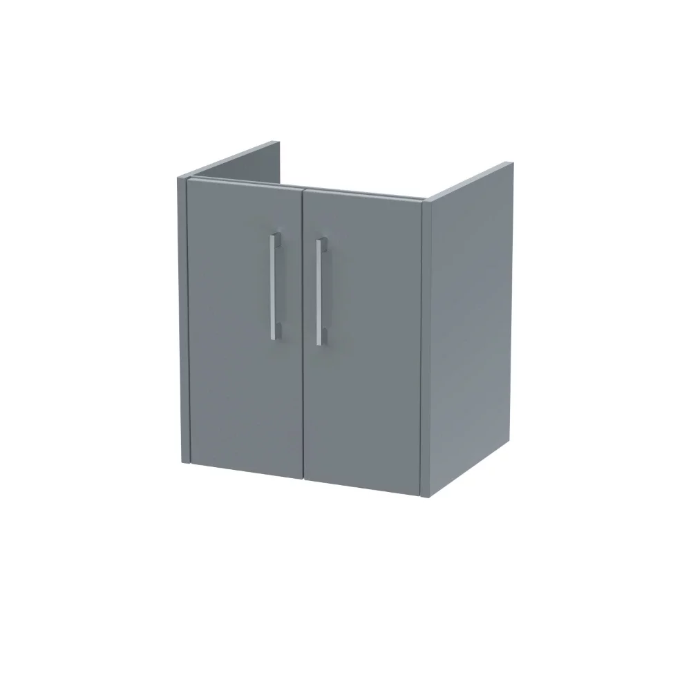 Hudson Reed Juno 500 Grey Wall Hung Vanity Unit