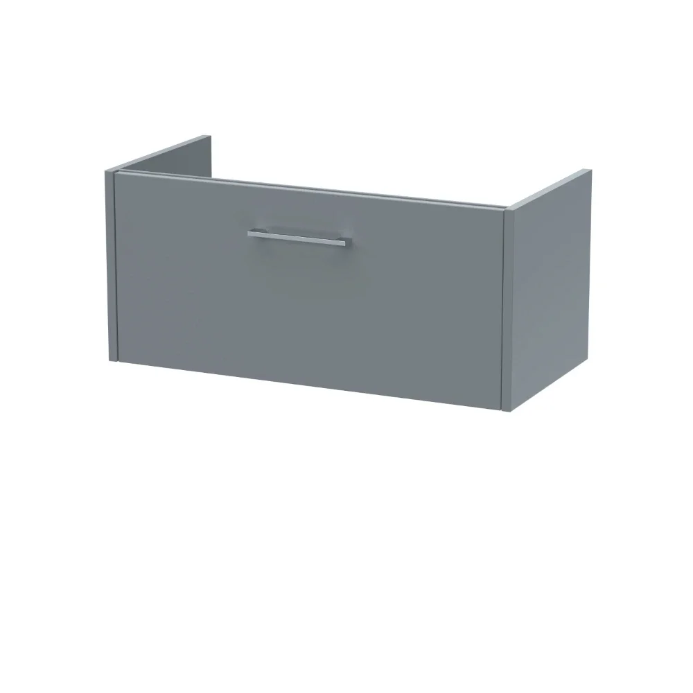 Hudson Reed Juno 800 Grey Wall Hung Vanity Unit
