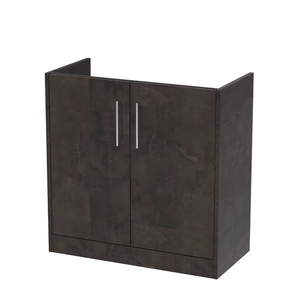 Hudson Reed Juno 800 Slate 2 Door Floor Standing Vanity Unit